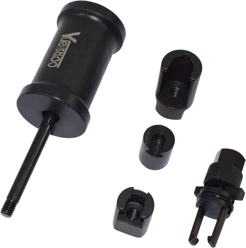 Yuesstloo Fuel Injector Puller Removal Installer Kit, Compatible with Audi VW Skoda Seat 1.4 1.6 1.8 2.0 2.7 3.0 3.2 3.6 V6 4.2 V8 FSI TSI, Petrol Engines, with Carrying Case & Gloves - Image 4